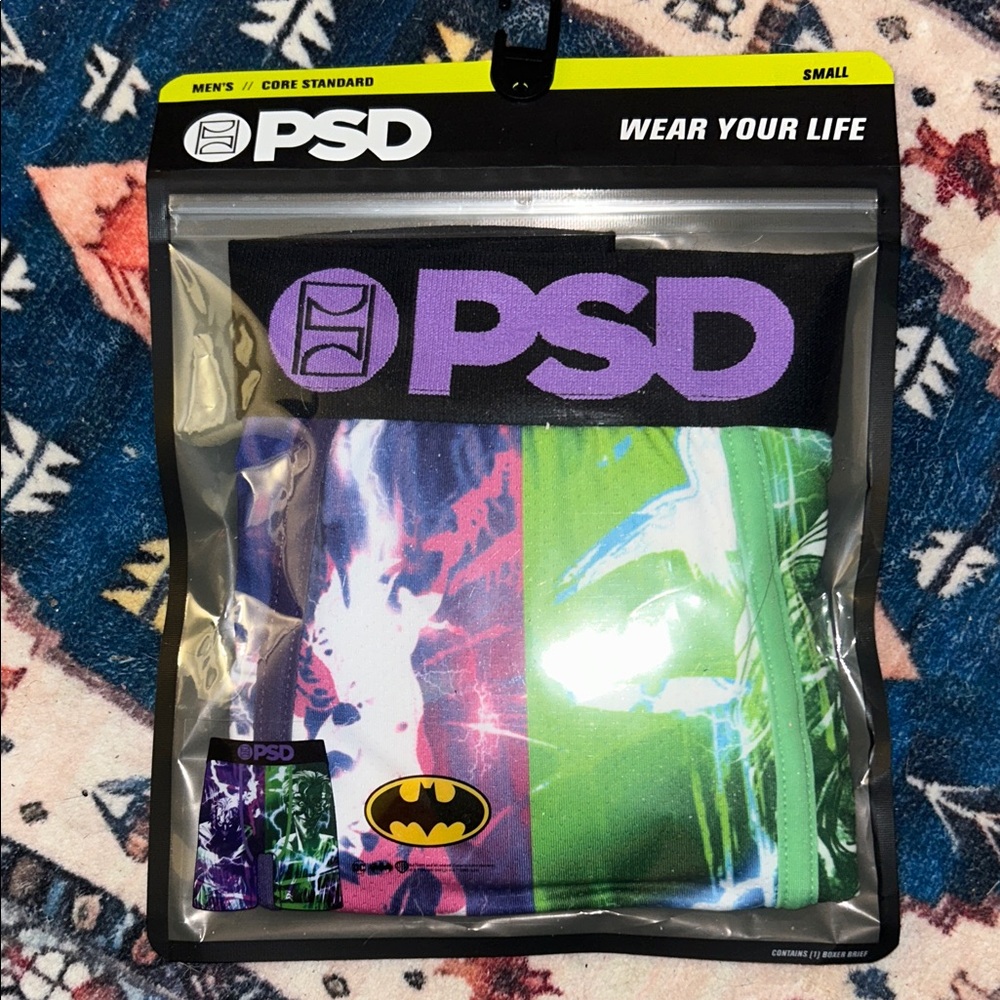 PSD Men's Colorful Graphic Boxer Briefs